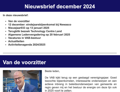 Nieuwsbrief maart 2025